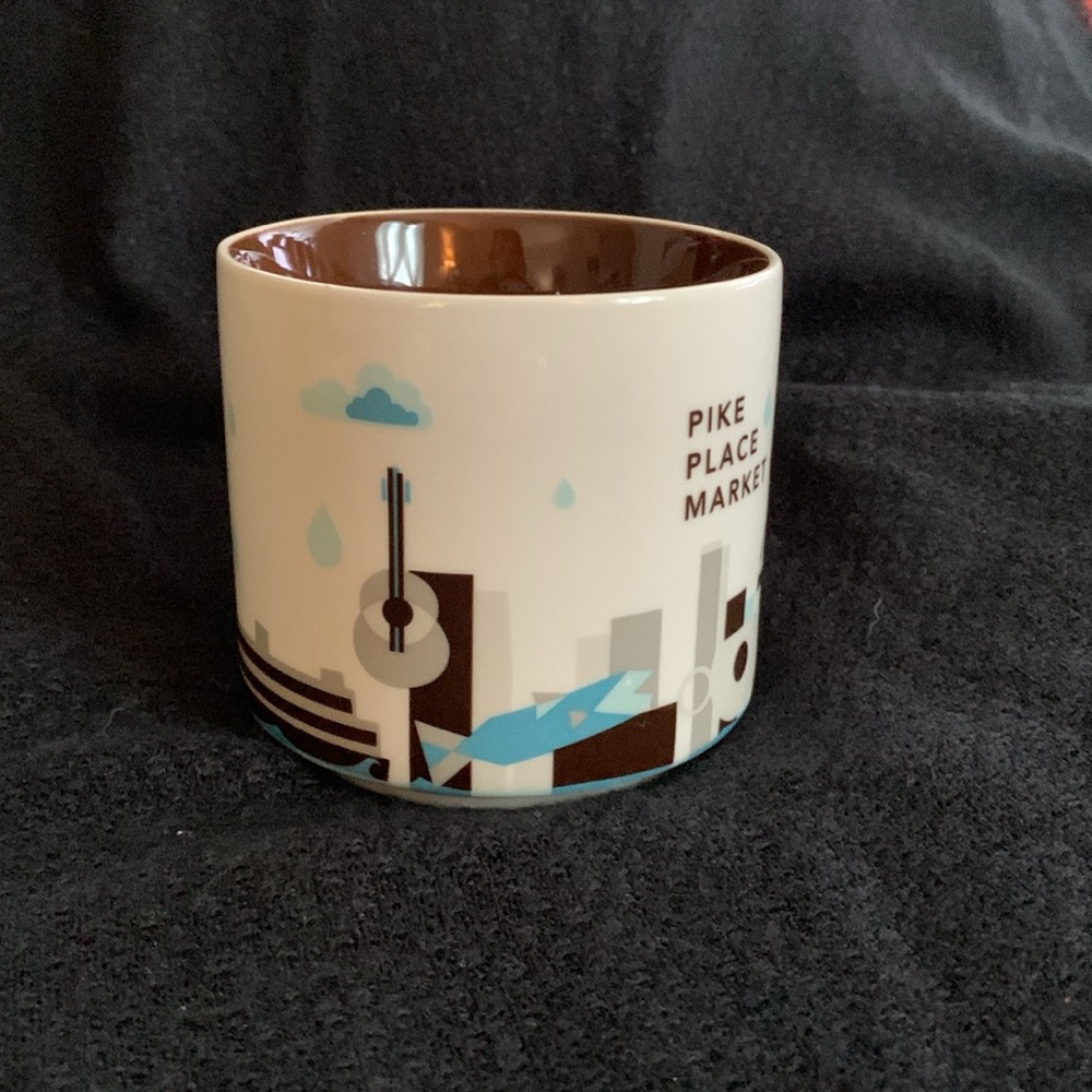 Starbucks “You are here” collectible 14 oz. mug: Pike Place Market - Picture 2 of 5